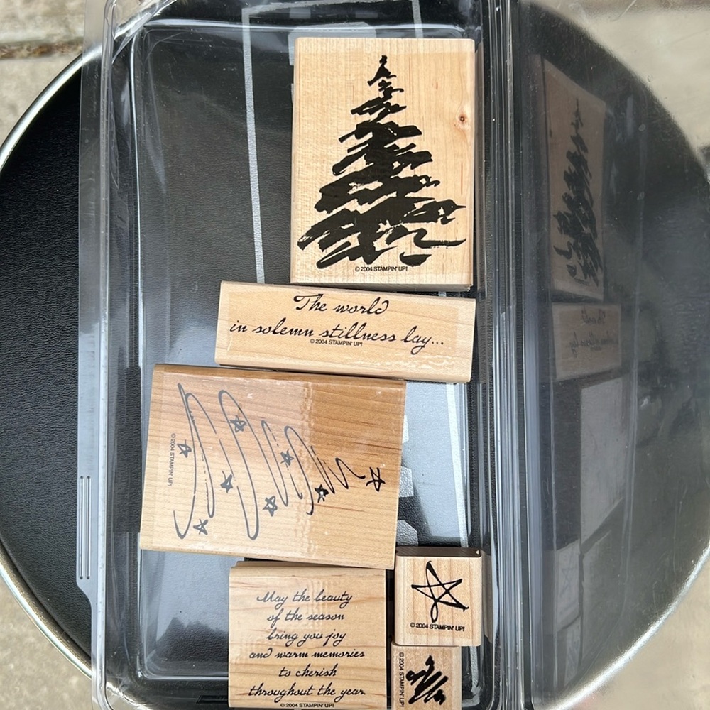 EUC - Stampin’ Up! Christmas theme (2004-2005)